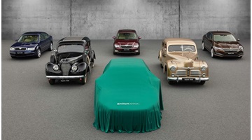 2024 Skoda Superb Teased Under Cover Next To Its Predecessors